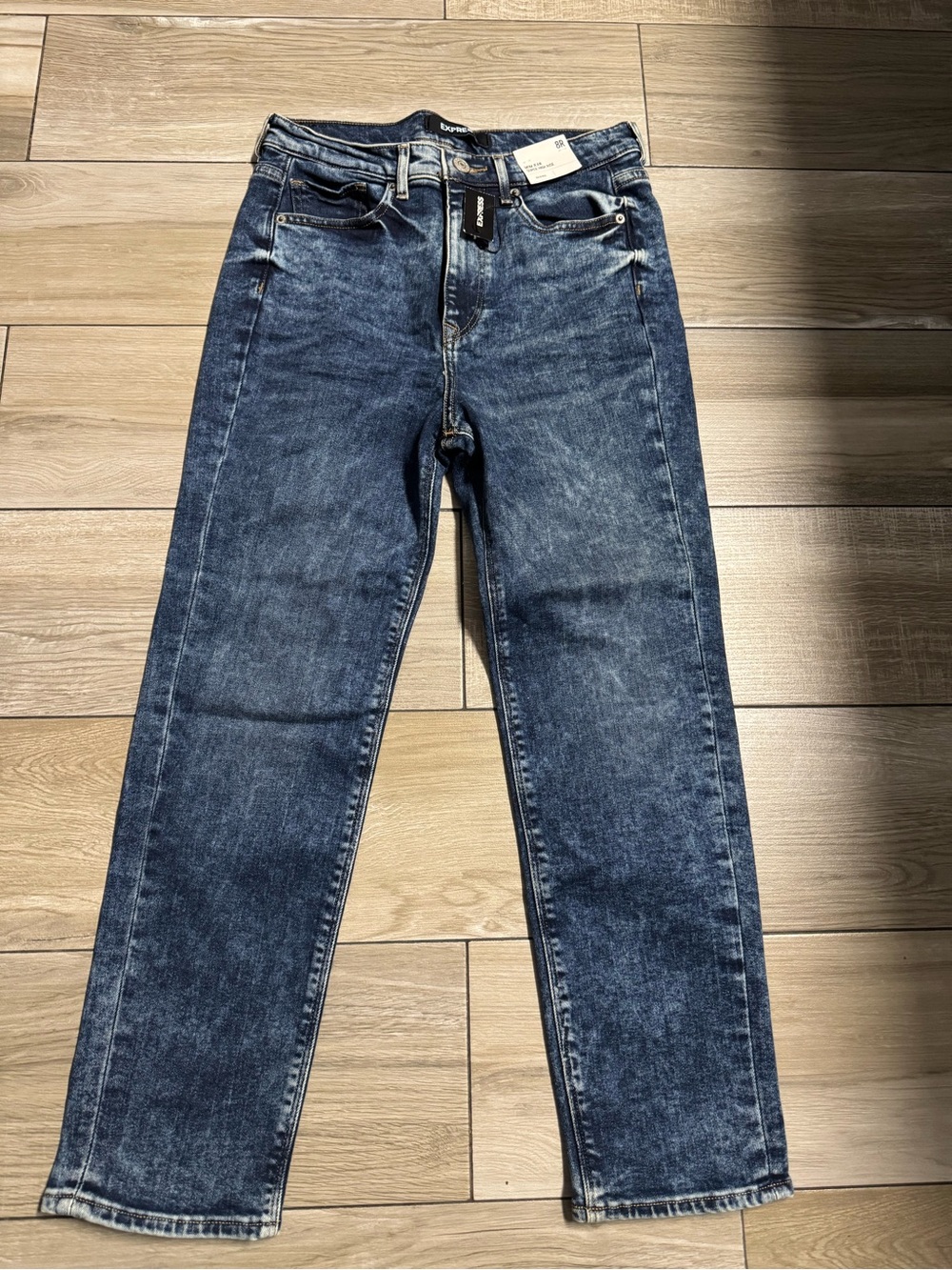 Womens boyfriend Blue Denim Jeans size 8R